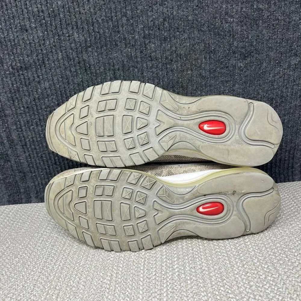 Nike Air Max 98 Supreme Snakeskin Gray Beige Athletic Shoes Mens 11.5 844694-100 - Picture 6 of 8